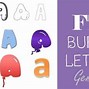 Image result for Letter T Template Printable Bubble
