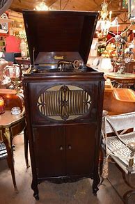 Image result for Antique Brunswick Victrola Record Player