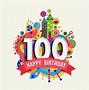 Image result for 100th Birthday Party Clip Art