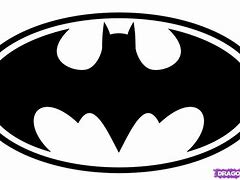 Image result for Batman Logo Stencil Template