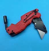 Image result for Stainless Steel Folding Utility Knife