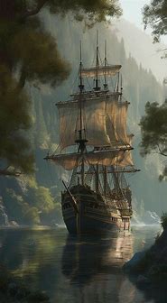 Image result for Pirate Ship Art