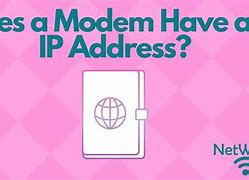Image result for Modem Login IP Address