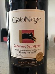 Image result for Vina San Pedro Cabernet Sauvignon Gato Negro