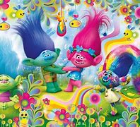 Image result for Trolls Rainbow Background Wallpaper