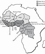 Image result for West and Central Africa Map