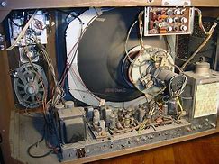 Image result for Inside an Old TV Set