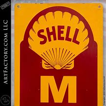Image result for Shell Oil Sign