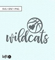 Image result for Wildcats Basketball SVG