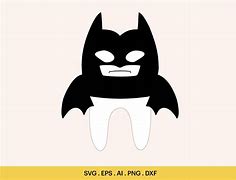 Image result for Batman Outline with Smiling Teeth