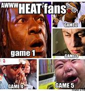 Image result for Miami Heat Fans Meme