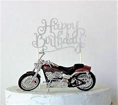 Image result for Motorcycle Cake Topper