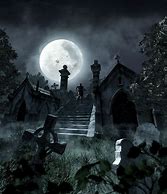 Image result for Gothic Graveyard Drawings