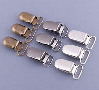 Image result for Suspenders Metal Belt Clip