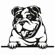 Image result for Bulldog Black SVG