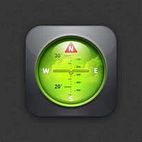 Image result for iPhone Compass Icon