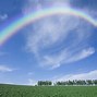 Image result for rainbow sky