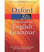 Image result for Oxford Dictionary of English Grammar