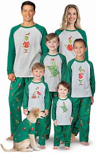 Image result for Funny Matching Family Pajamas