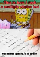 Image result for Spongebob Test Meme