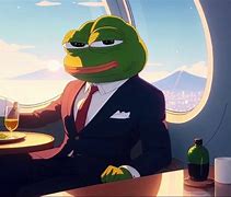 Image result for Pepe Frog Millionaire