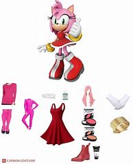 Image result for Amy From Sonic Costume
