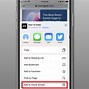 Image result for iPhone Web Page Add