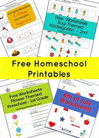 Image result for Free Homeschool Printable Worksheets First Grade