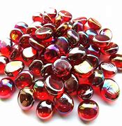 Image result for Red Glass Pebbles