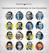 Image result for All 17 President in the Philippines