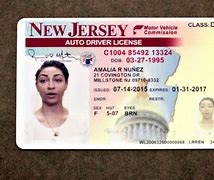Image result for New Jersey License Number