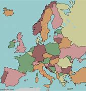 Image result for Europe Countries Map No Names