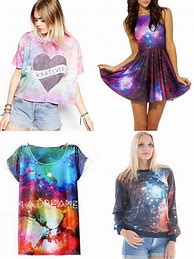 Image result for Galaxy Clothing Trend