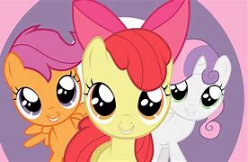 Image result for My Little Pony Apple Bloom Sweetie Belle
