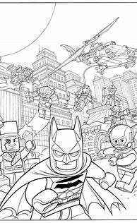 Image result for LEGO Bane Coloring Pages