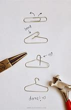 Image result for How to Make a Paper Clip Hanger