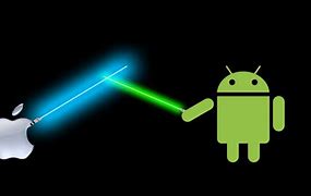 Image result for Lightsaber Android vs Apple