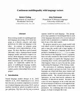 Image result for Language Vector
