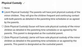Image result for Joint Physical Custody Schedule