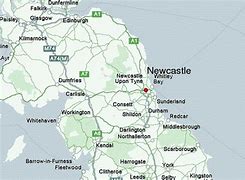 Image result for Newcastle Upon Tyne England Map