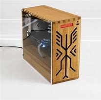 Image result for DIY Wood PC Case