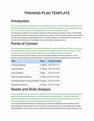 Image result for Training Document Template