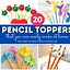 Image result for Pencil Topper Craft