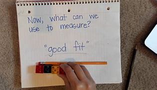 Image result for Measuring with NonStandard Units