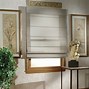 Image result for Roman Shades with Matching Curtains