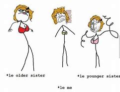Image result for Funny Cartoons About Sisters