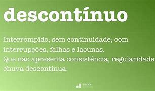 Image result for descontinuo