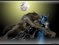 Image result for Werewolf Batman vs Man Bat