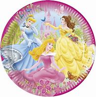 Image result for Disney Princess Plates