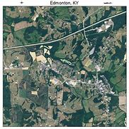 Image result for Edmonton Kentucky Map